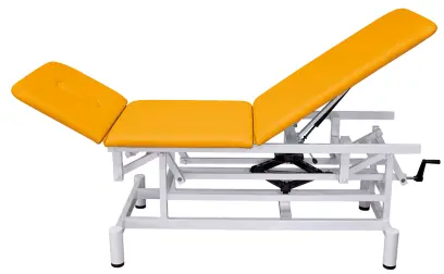 VL - D3 - 65 lehátko, koženka OTO T 5 - koženka žluto-oranžová